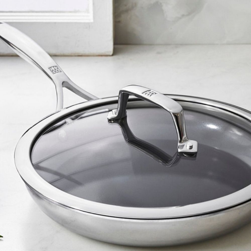Zwilling Energy Plus Ceraforce Xtreme Ceramic Non-Stick 10" Fry Pan w/Glass Lid